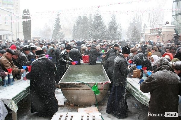 Водохреще у Луцьку. ФОТО
