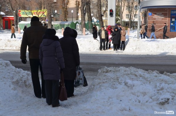 Луцьк після снігопаду. ФОТО