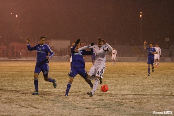 «Динамо» обіграло «Волинь» в Луцьку. ФОТО. ВІДЕО