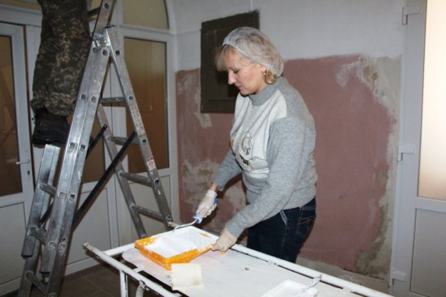 Наслідки пожежі у луцькому госпіталі майже ліквідували. ФОТО