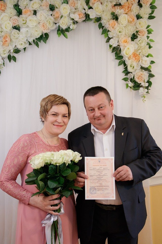 Заступник голови Волиньради одружився. ФОТО