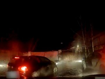 Луцькі поліцейські показали відео погоні за п`яним «бляхарем»