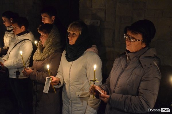 У Луцьку відбувся театралізований молебень. ФОТО
