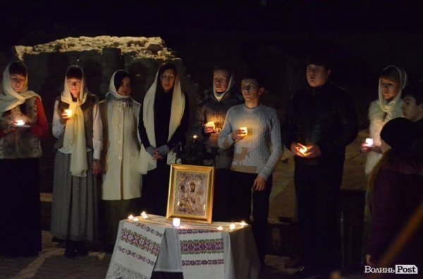 У Луцьку відбувся театралізований молебень. ФОТО