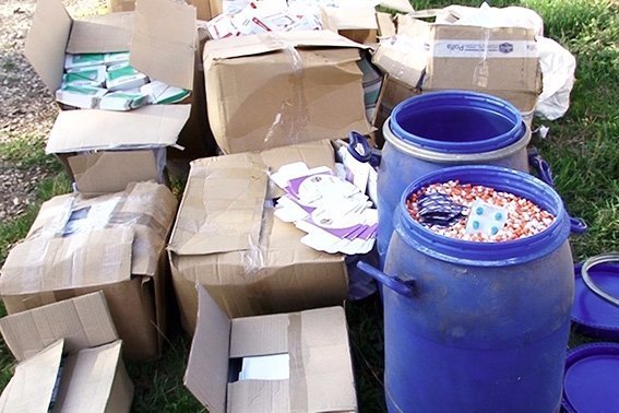 Правоохоронці виявили велику партію фальсифікованих ліків. ФОТО. ВІДЕО