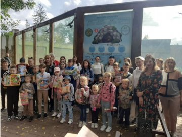 Діткам захисників влаштували екскурсію до Луцького зоопарку