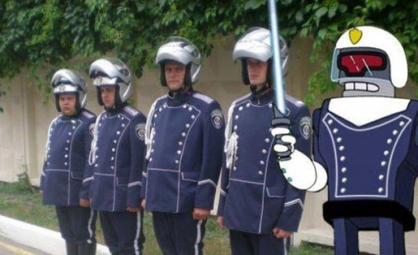 З форми харківських даішників сміється півкраїни