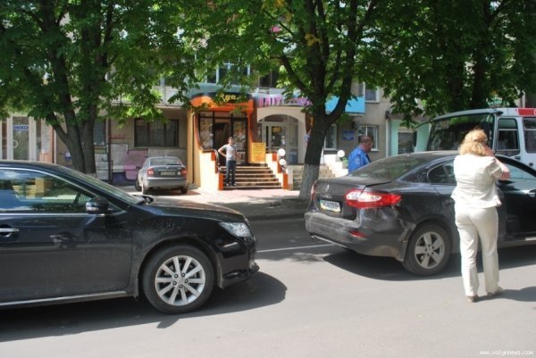 У центрі Луцька за день ‒ дві ДТП. ФОТО