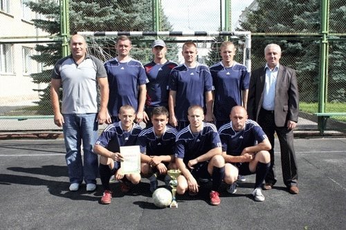 Убозівці – кращі футболісти серед міліціонерів Волині. ФОТО