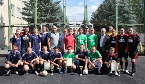 Убозівці – кращі футболісти серед міліціонерів Волині. ФОТО