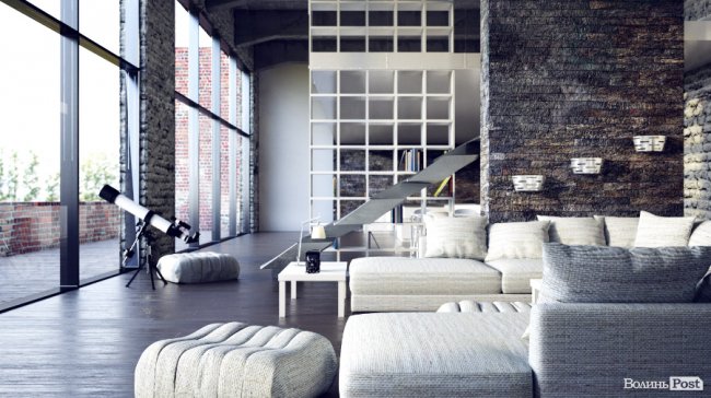 Стиль лофт в інтер'єрі: виникнення та характерні особливості*