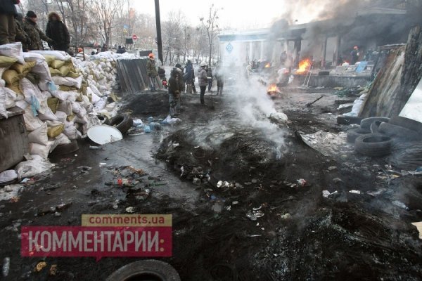 Світанок: барикади у Києві. ФОТО