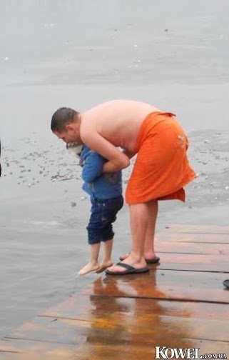 У Ковелі на Водохреще освятили річку Турію. ФОТО