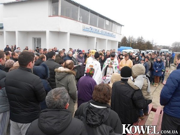 У Ковелі на Водохреще освятили річку Турію. ФОТО