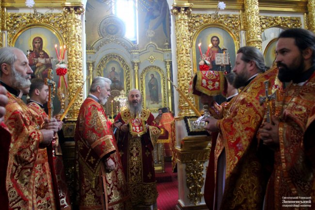 Очільник УПЦ МП відвідав Зимненський монастир