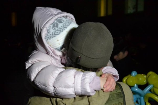 Лучани зустріли бійців Нацгвардії, що повернулися зі Сходу. ФОТО