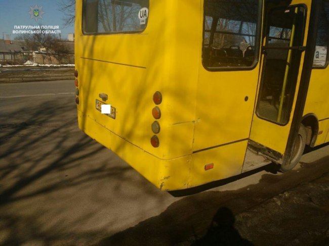 Аварії за участі маршруток і тролейбуса: автопригоди у Луцьку