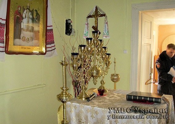 На Волині обікрали капличку. ФОТО