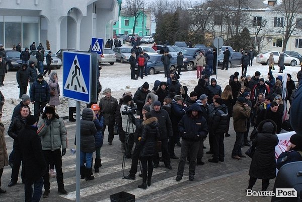 У Луцьку освистували нового губернатора. ФОТО