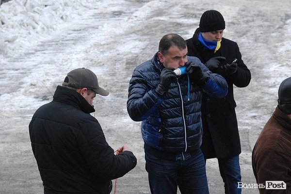 У Луцьку освистували нового губернатора. ФОТО