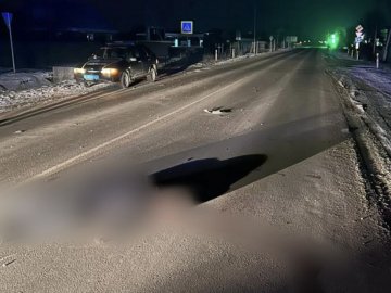 У місті на Волині водій збив на смерть пішохода та втік