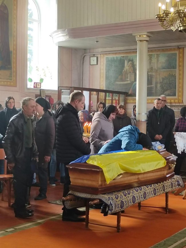 На Волині попрощалися з Героєм Андрієм Миронюком