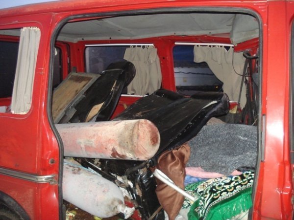 На Херсонщині фура зіткнулася з мікроавтобусом, є загиблі. ФОТО. ВІДЕО