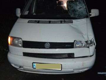 На Волині бус на смерть збив пішохода