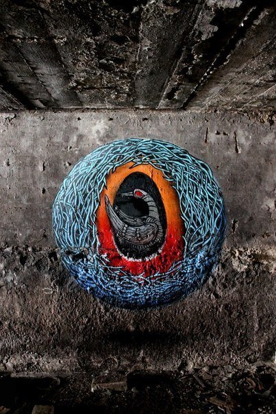 Графіті. Закинута військова частина під Луцьком