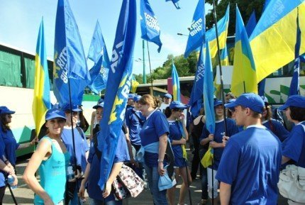 Волинь у всеукраїнському антифашистському марші. ФОТОРЕПОРТАЖ