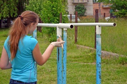 «Молоді регіони» відновили спортивний майданчик у Ковелі