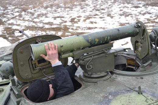 На Волині слухачі курсу «Командного лідерства» стріляли та водили бойові машини