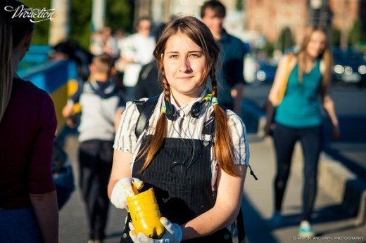 Як луцький міст став синьо-жовтим