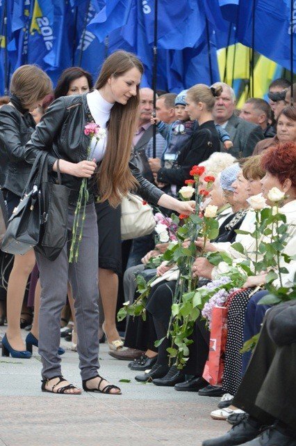 Антифашистський мітинг у Луцьку 