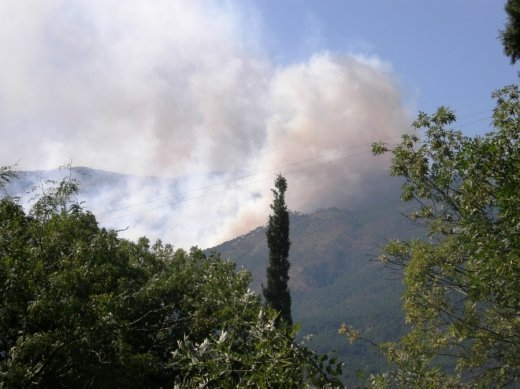 Горіла... Ялта, палала...