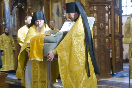 Нова святиня в Святогорській Лаврі (Донецька обл.).