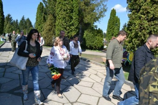 Волинські революціонери вшанували Героїв УПА. ФОТО