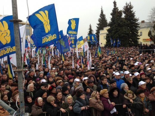 Конвульсії страху та відчаю злочинної влади перед народом!