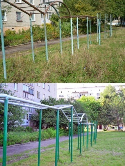 «Молоді регіони» відновили спортивний майданчик у Ковелі