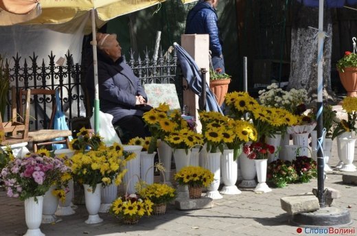 Фото осіннього додощового Луцька