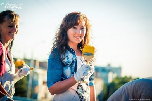 Як луцький міст став синьо-жовтим