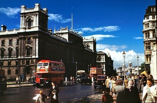 Післявоєнна Британія на кольорових фото 