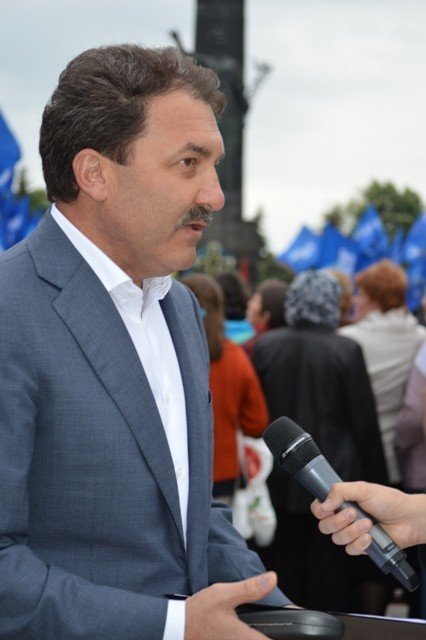 Антифашистський мітинг у Луцьку 