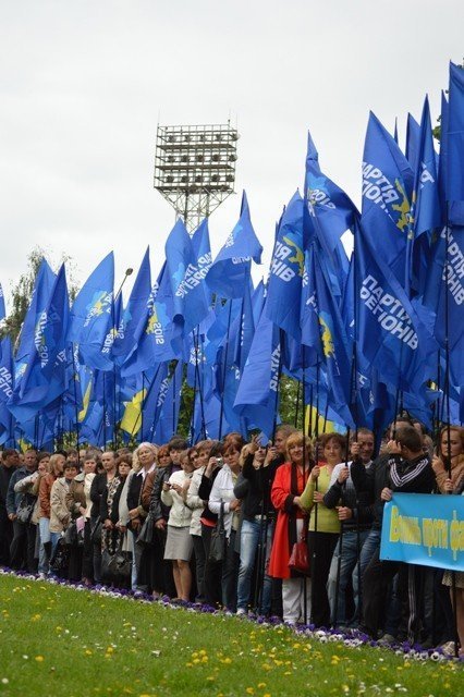 Антифашистський мітинг у Луцьку 