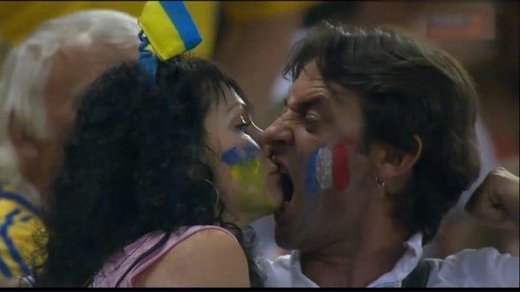 Матч Україна - Франція В КАРТИНКАХ