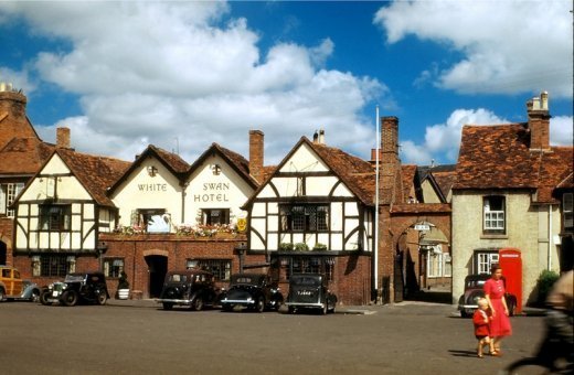 Післявоєнна Британія на кольорових фото 