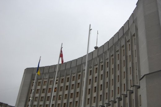 У Волинської ОДА немає від Євросоюзу нічого. Навіть прапора. ФОТО