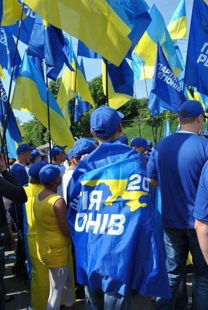 Волинь у всеукраїнському антифашистському марші. ФОТОРЕПОРТАЖ