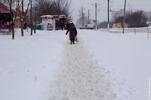 Нововолинськ і сніг - ХТО ТАК ПРИБИРАЄ???. Фото, відео