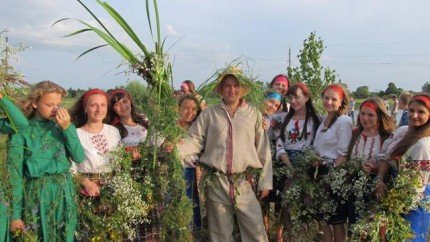 «Молоді регіони» стали співорганізаторами відтворення народного звичаю
